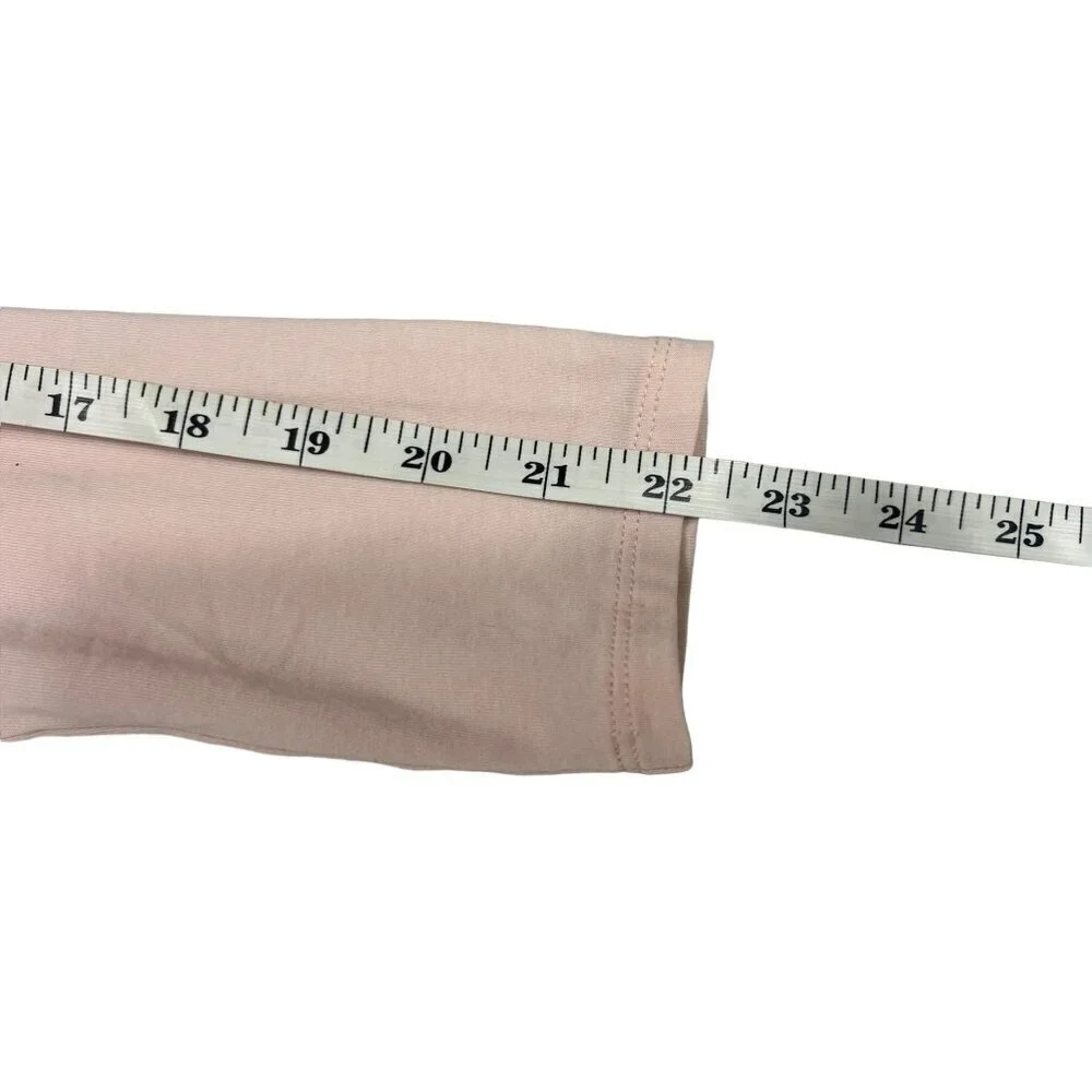 Calvin Klein Women's Soft Pink Long Sleeve Top - Picture 5 of 6